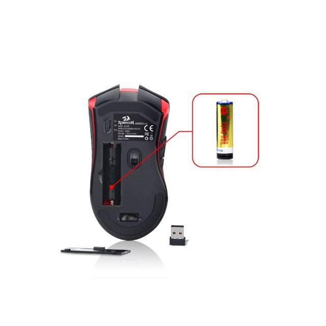 Redragon M692 Blade Wireless 9-Button Programmable Gaming Mouse W/ Adjustable Dpi