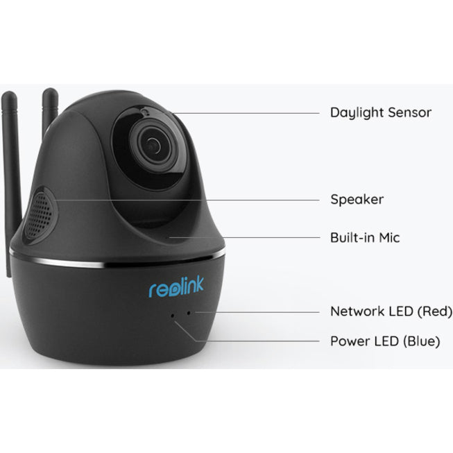 Reolink C1 Pro 4 Megapixel HD Network Camera - 1 Pack C1PRO