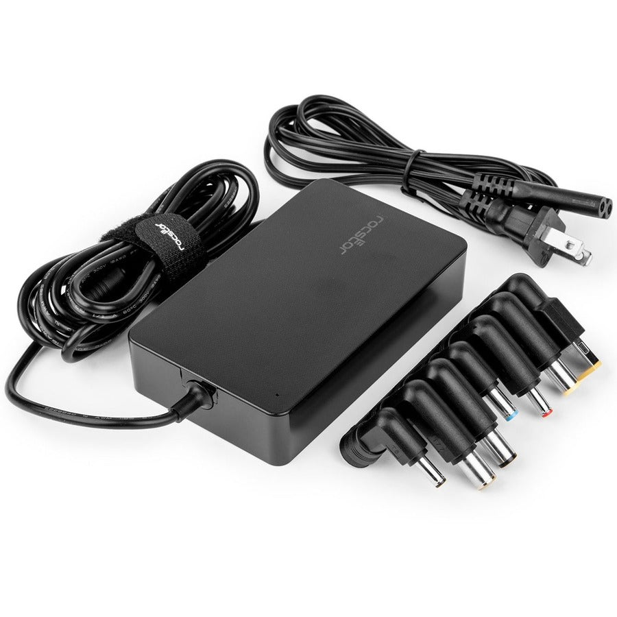 Rocstor Premium 90W Universal Laptop Charger with Interchangeable Tips Y0PS90-B