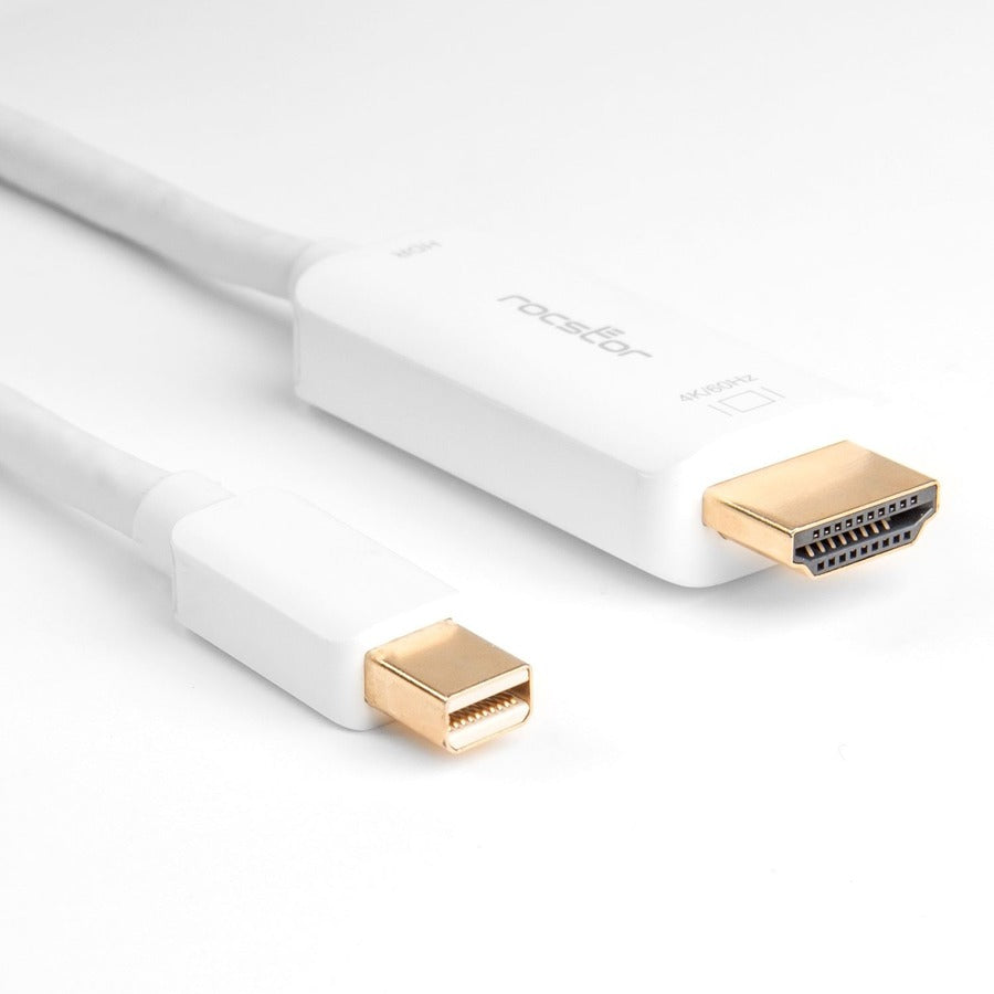 Rocstor Premium Mini DisplayPort to HDMI Cable M/M - 60Hz Y10C196-W2