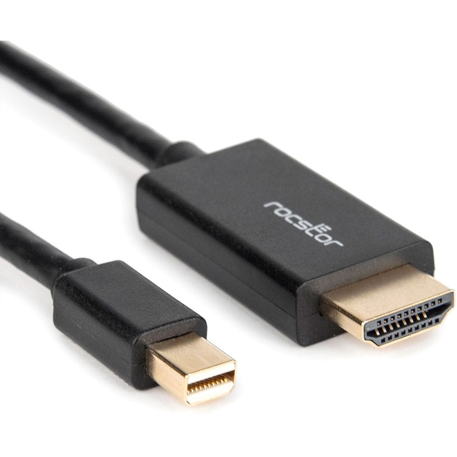 Rocstor Premium Mini DisplayPort to HDMI Cable M/M Y10C195-B2
