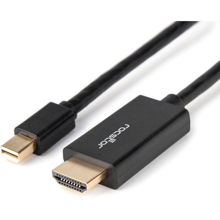 Rocstor Premium Mini DisplayPort to HDMI Cable M/M Y10C197-B2