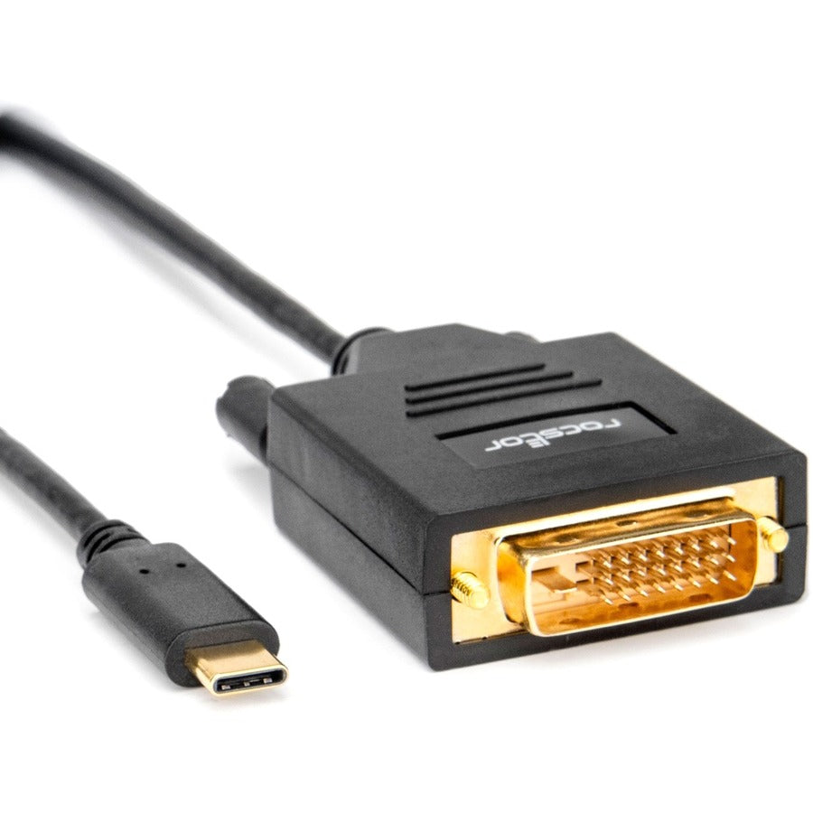 Rocstor Premium USB-C to DVI Cable - 6 ft / 2m Y10C205-B1