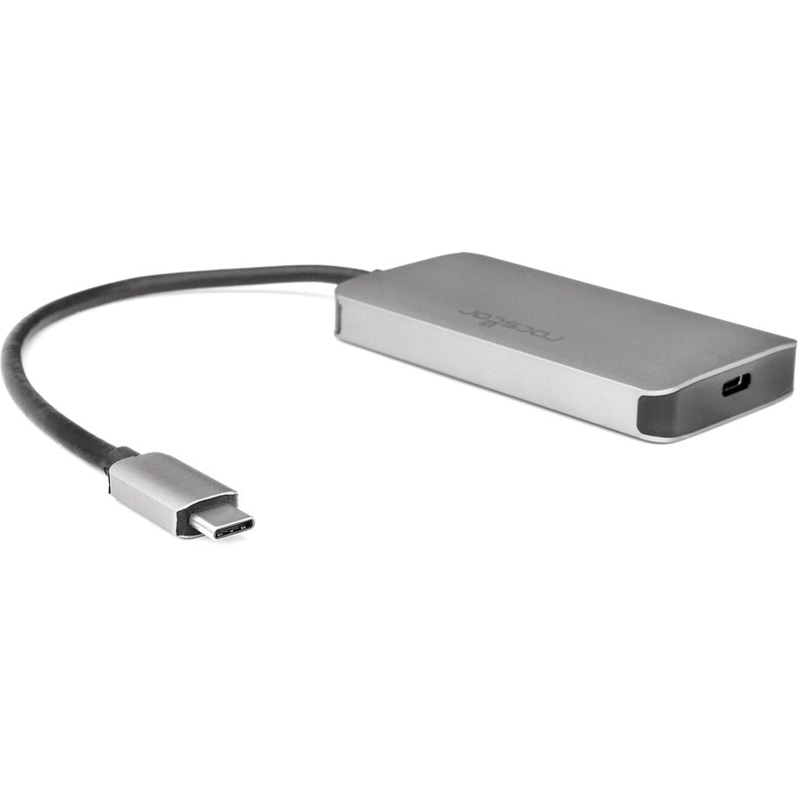 Rocstor Premium USB-C to USB-A Hub with 100W Power Delivery Y10A254-A1