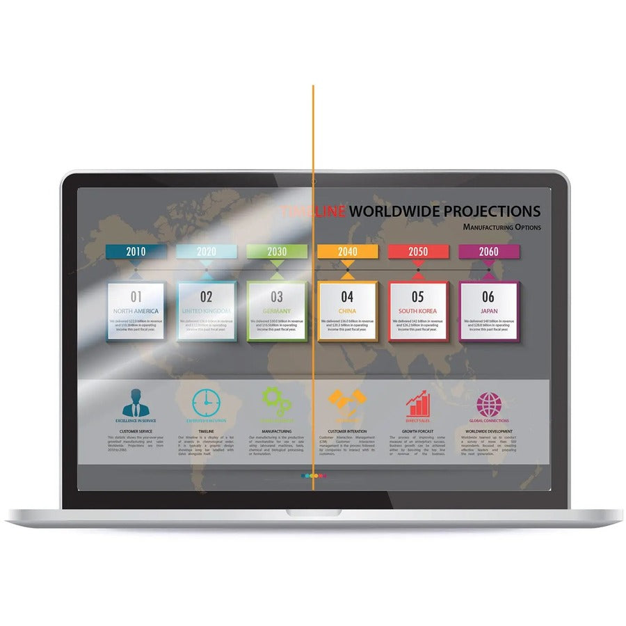 Rocstor PrivacyView Blue Light and Anti-Glare Screen Protector PV0033-B1