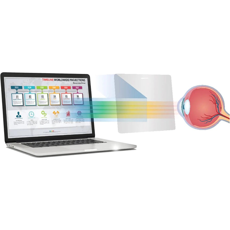 Rocstor PrivacyView Blue Light and Anti-Glare Screen Protector PV0033-B1