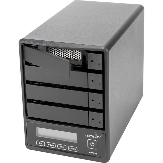 Rocstor Rocpro U35 DAS Storage System - 72TB Desktop RAID, USB 3.2 Type-C | TechISoft GP4416-01