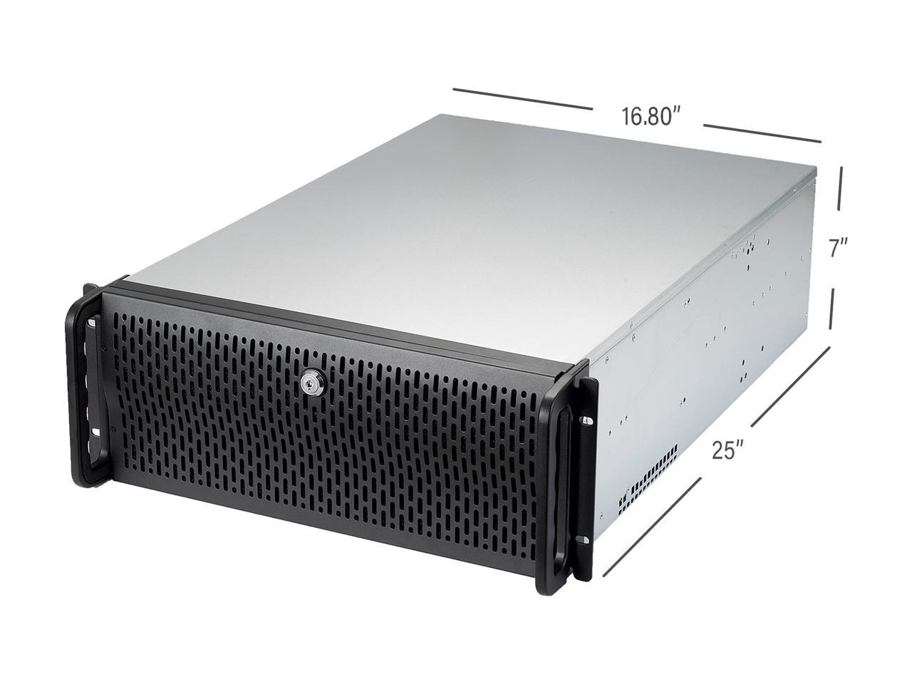Rosewill 4U Rsv-L4500U Rackmount Server Chassis | Carries Up To 15 3.5" Hdd