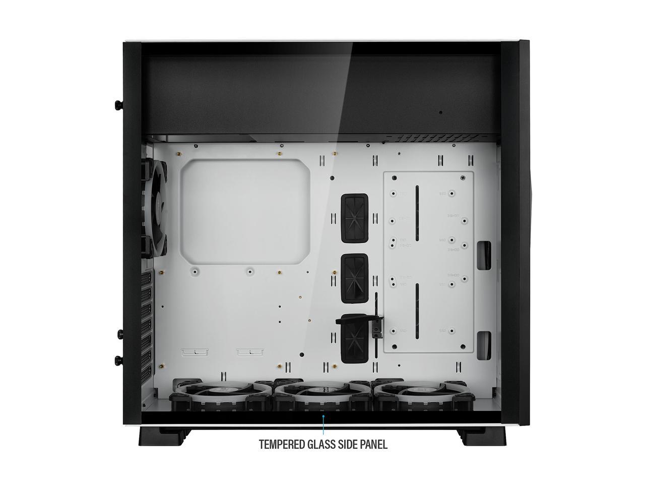 Rosewill Atx Mid Tower Gaming Pc Computer Case With Rgb Software Sync Dual Ring Rgb Led Fans