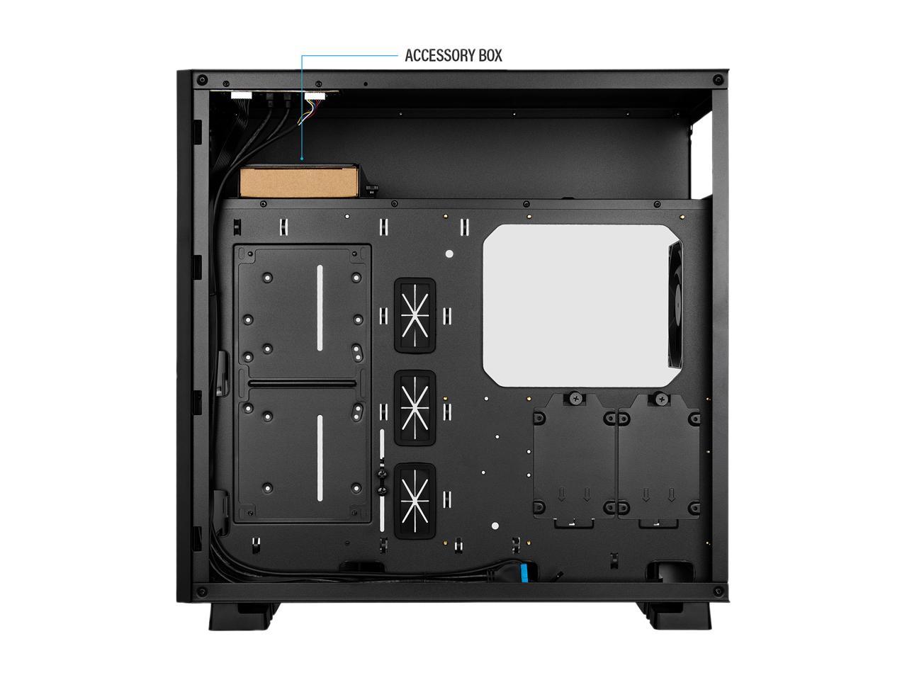 Rosewill Atx Mid Tower Gaming Pc Computer Case With Rgb Software Sync Dual Ring Rgb Led Fans