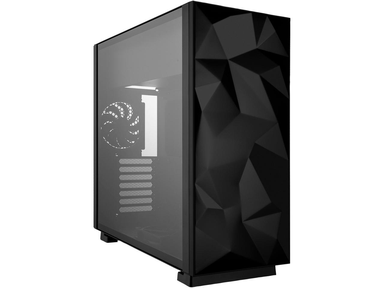 Rosewill Atx Mid Tower Gaming Pc Computer Case With Rgb Software Sync Dual Ring Rgb Led Fans