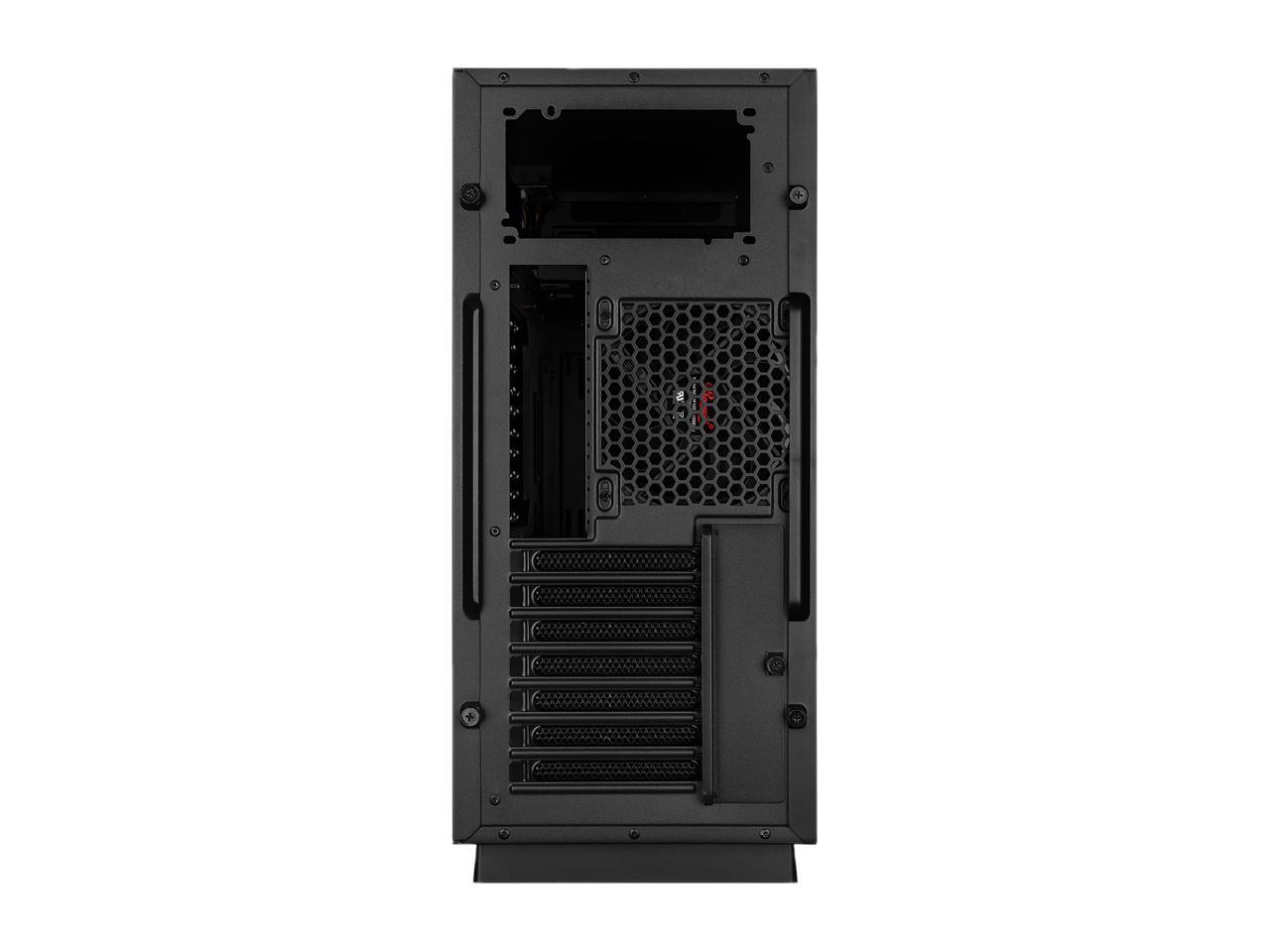 Rosewill Atx Mid Tower Gaming Pc Computer Case With Rgb Software Sync Dual Ring Rgb Led Fans
