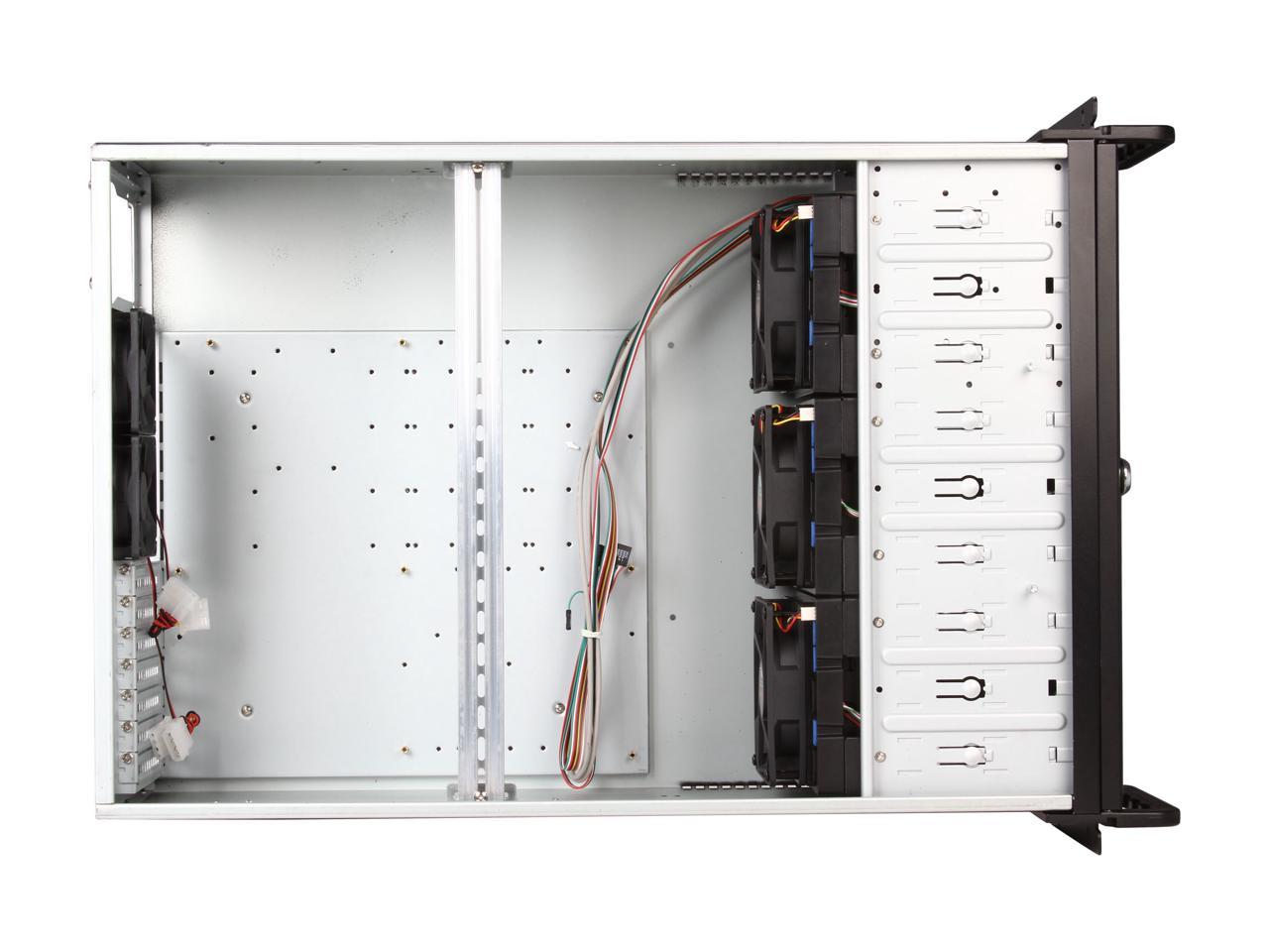 Rosewill Rsv-L4412 - 4U Rackmount Server Case Or Chassis, 12 Sata / Sas Hot-Swap Drives, 5 Cooling Fans Included