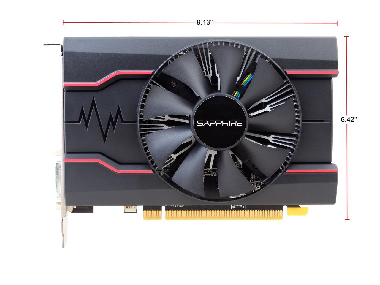 Sapphire Radeon Rx 550 Directx 12 100414P4Gl 4Gb 128-Bit Gddr5 Video Card