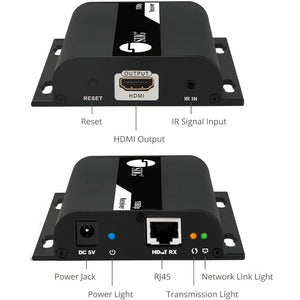 SIIG 1x8 1080p HDMI Splitter HDbitT over IP Extender Kit - 120m CE-H26W11-S1