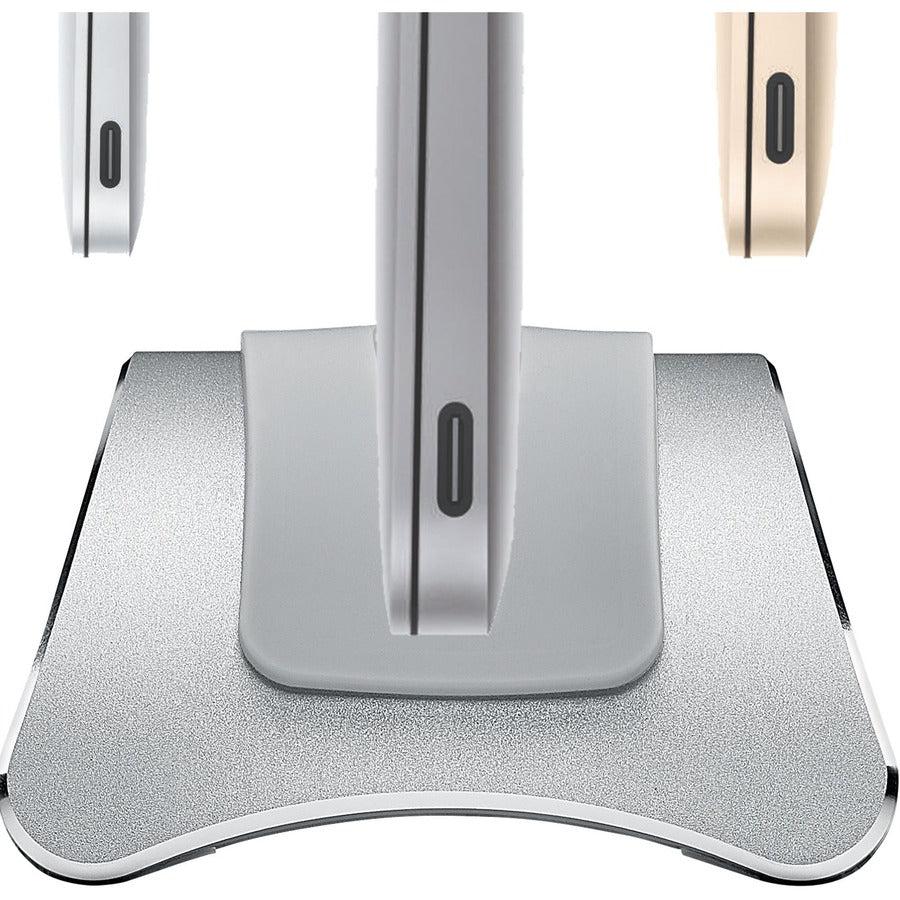 SIIG Aluminum Vertical Laptop Stand For 13 to 15" Macbooks & Laptops" CE-MT2R12-S2