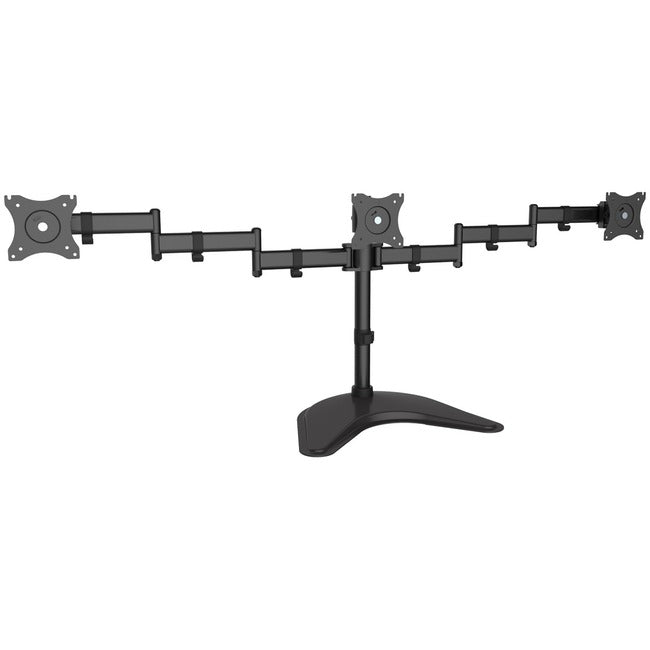 SIIG Articulated Freestanding Triple Monitor Desk Stand - 13-27"" CE-MT1V12-S1