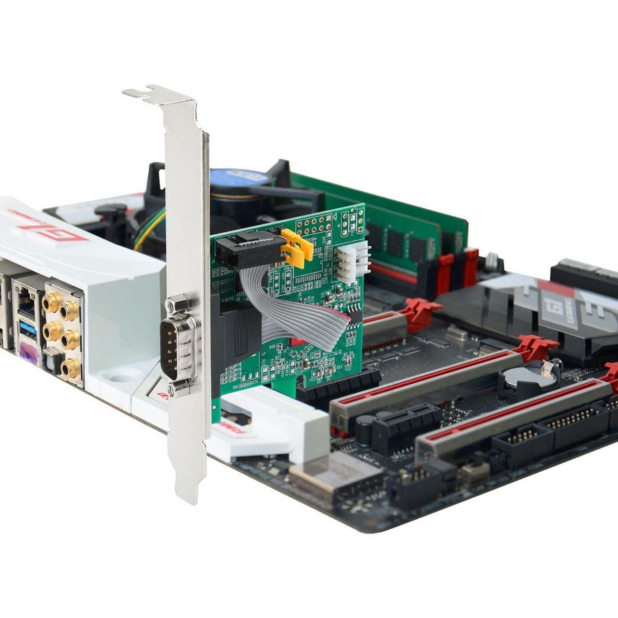 SIIG DP Cyber RS-232 1S PCIe Card - 250Kbps JJ-E20611-S1