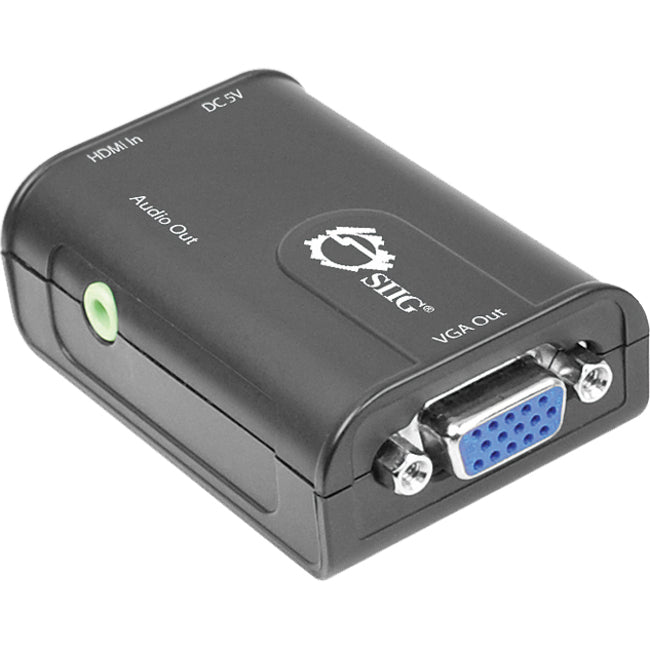 SIIG HDMI to VGA + Audio Converter CE-H21811-S1