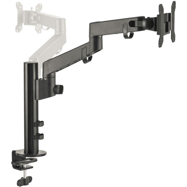 SIIG Single Pole Arm Multi-Angle Replaceable Articulating Monitor Desk Mount - 14 to 30"" CE-MT3D11-S1