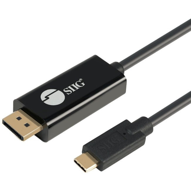 SIIG USB-C to DisplayPort Active Cable 4K 60Hz HDR - 2M CB-TC0K11-S1
