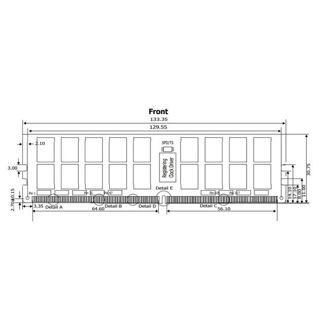 Sk Hynix Hmabagl7Abr4N-Xn Ddr4-3200 128Gb/16Gx72 Ecc/Reg Cl22 Server Memory