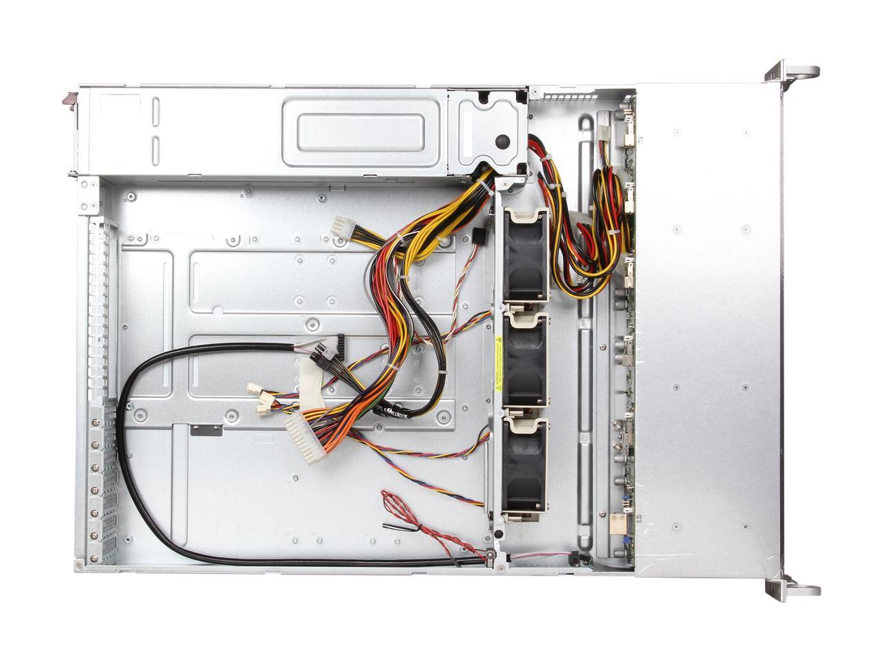 Supermicro Cse-216Ba-R920Lpb Black 2U Rackmount Chassis 920W