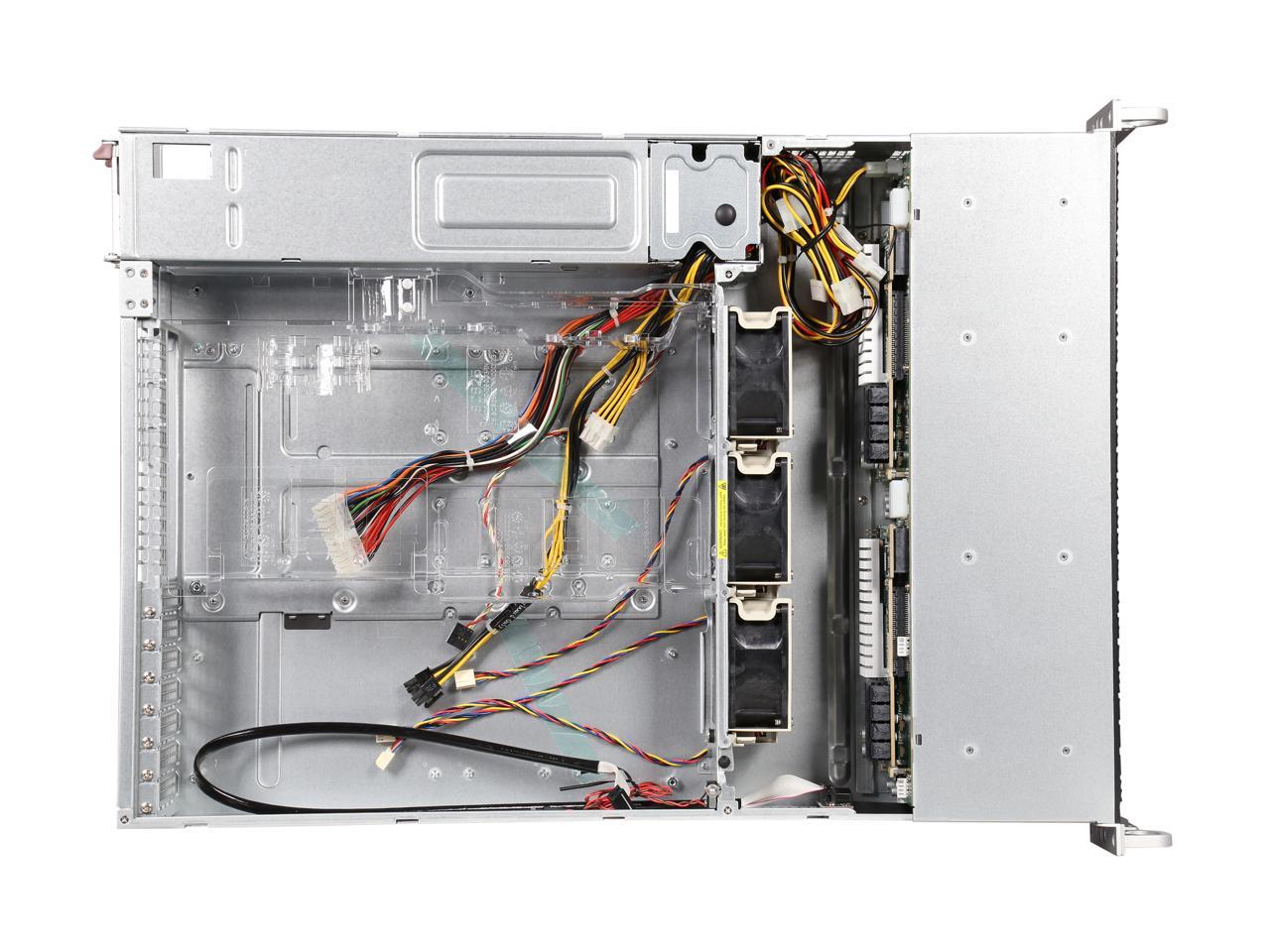 Supermicro Cse-216Be2C-R920Lpb Black 2U Rackmount Chassis 920W High-Efficiency Ac-Dc Redundant Power Supplies With Pmbus And I2C