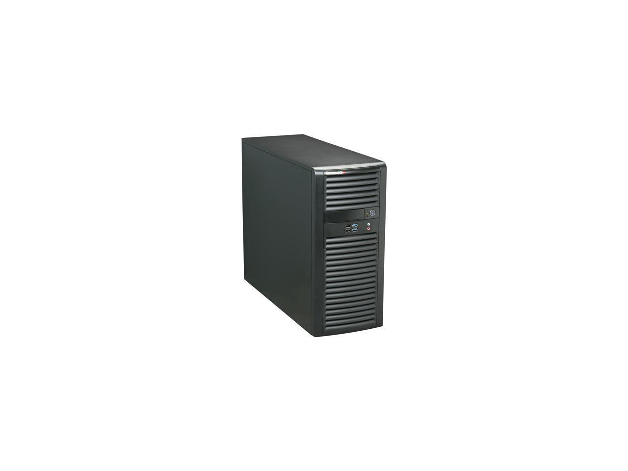 Supermicro Cse-732D4-865B Black Pedestal Server Chassis 865W Ac Power Supply (Cooling-Redundant) W/ Pfc 2 External 5.25" Drive Bays