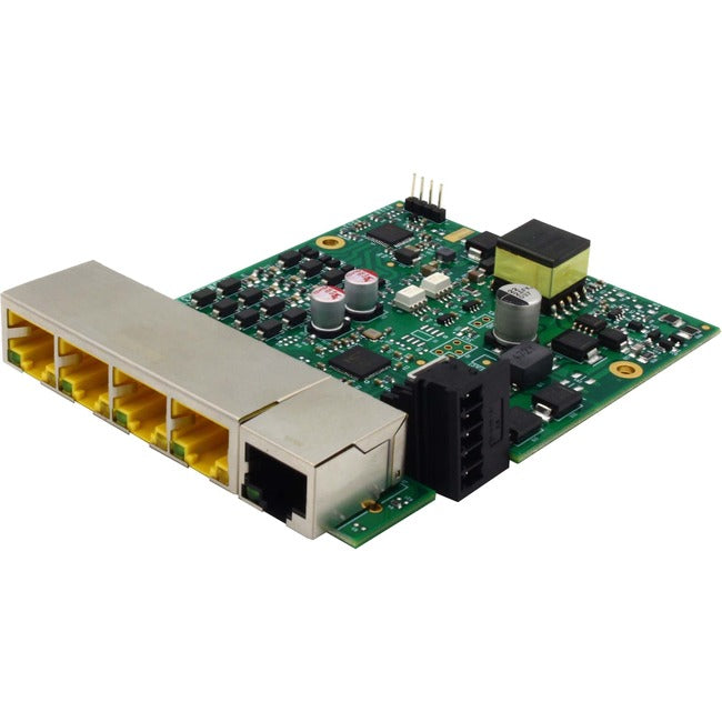 SW-125 Industrial Ethernet Switch - 5 Port PoE+ Embedded Network Switch | TecISoft