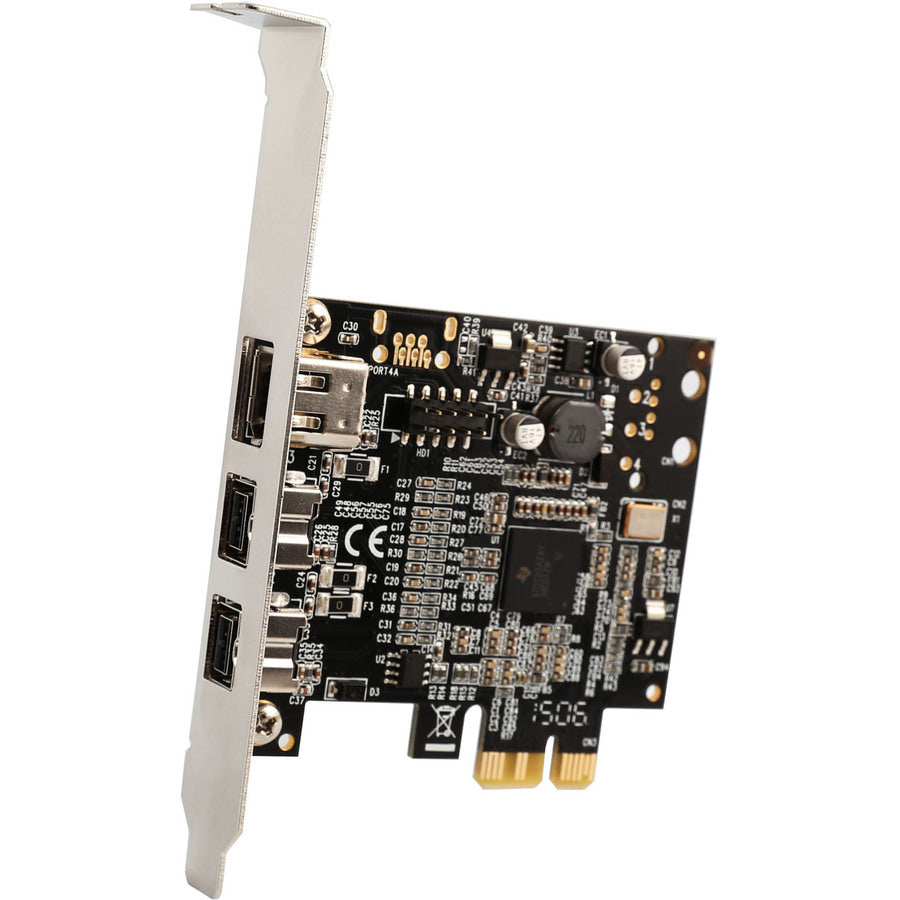 SYBA Multimedia 2 Port 1394B Firewire and1 Port 1394A PCI-e 1.0 x1 Card SD-PEX30009