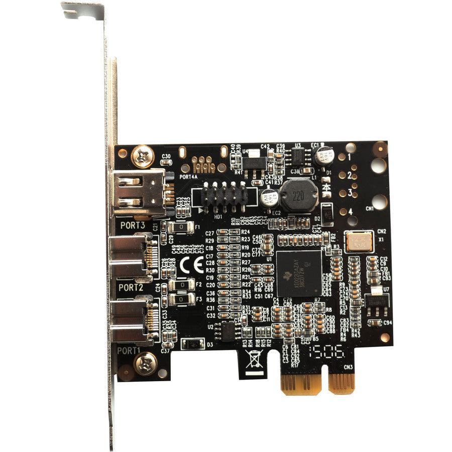 SYBA Multimedia 2 Port 1394B Firewire and1 Port 1394A PCI-e 1.0 x1 Card SD-PEX30009
