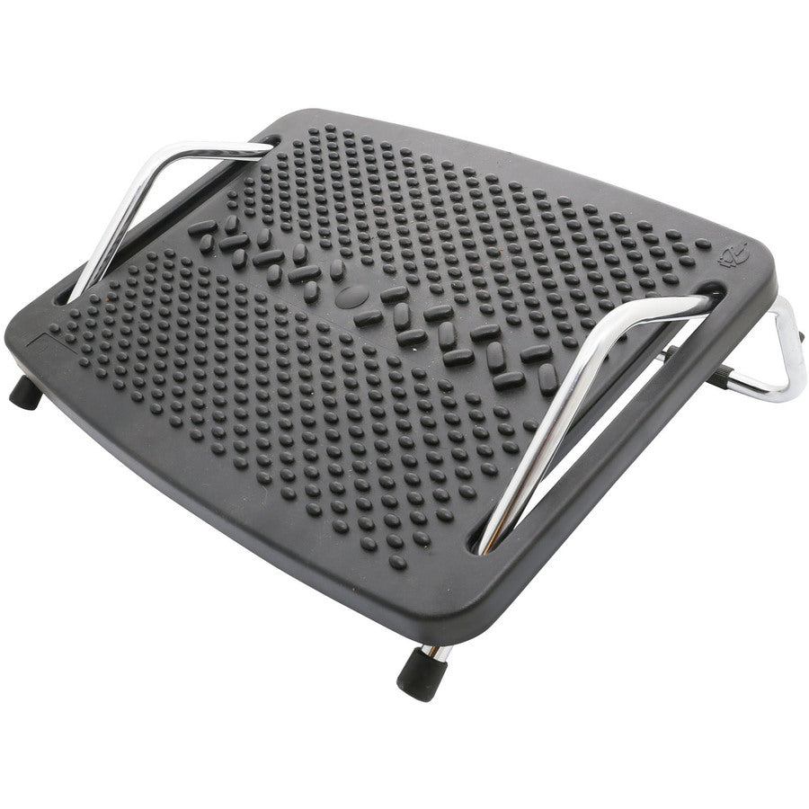 SYBA Multimedia Ergonomic Design Foot Rest with Metal Support, and Push-to-Tilt Sides SY-ACC65065