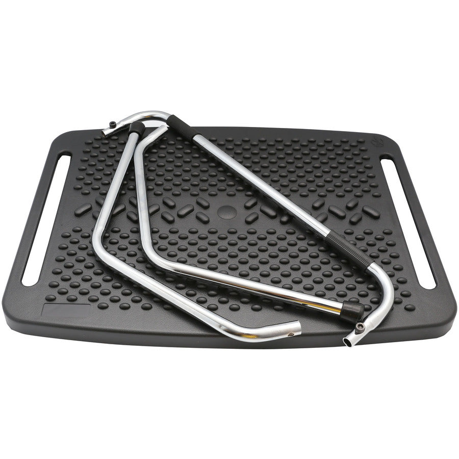 SYBA Multimedia Ergonomic Design Foot Rest with Metal Support, and Push-to-Tilt Sides SY-ACC65065