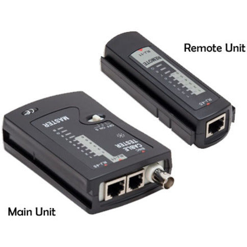 SYBA Multimedia LAN Cable Tester for UTP, STP, Coaxial, and Modular Cables SY-ACC65050