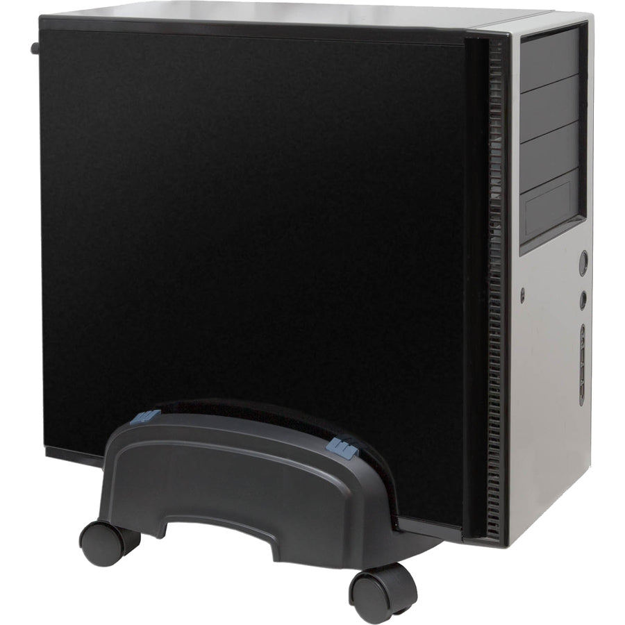SYBA Multimedia Plastic Stand for ATX Case with Adjustable Width with Caster wheels SY-ACC65064