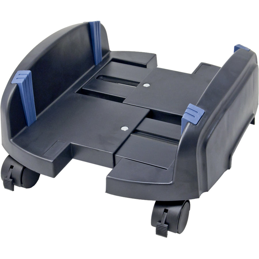 SYBA Multimedia Plastic Stand for ATX Case with Adjustable Width with Caster wheels SY-ACC65064