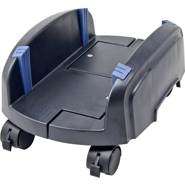 SYBA Multimedia Plastic Stand for ATX Case with Adjustable Width with Caster wheels SY-ACC65064