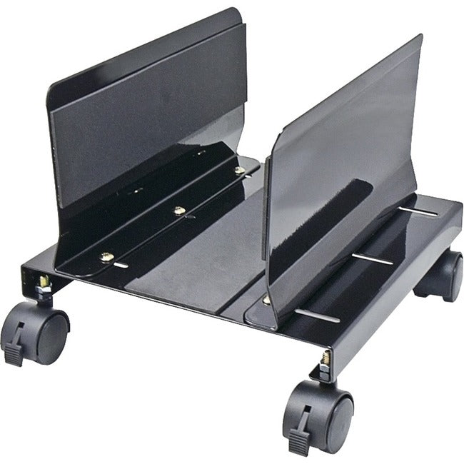 SYBA Multimedia Steel PC Stand for ATX Case with Adj. Width and 4 Caster wheels SY-ACC65063