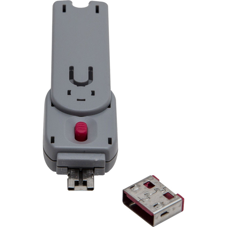 SYBA Multimedia USB Port Blocker with 1 Key and USB Lock SY-ACC20165