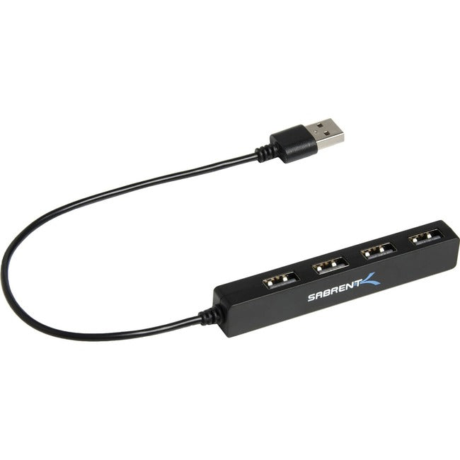 Sabrent 4 Port Portable Usb 2.0 Hub (9.5" Cable)