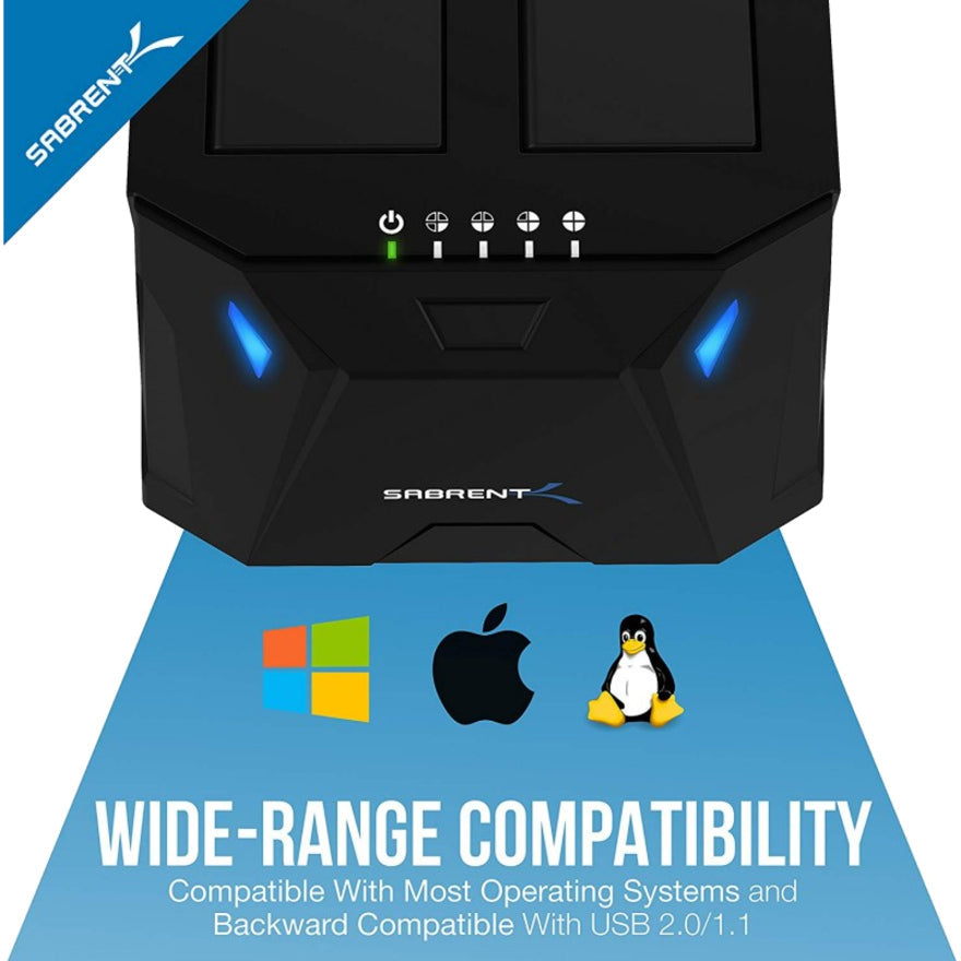 Sabrent EC-HD2B Hard Drive/Solid State Drive Duplicator (20 Pack) EC-HD2B-PK20