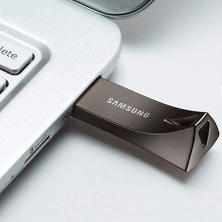 Samsung 32Gb Bar Plus (Metal) Usb 3.1 Flash Drive, Speed Up To 200Mb/S (Muf-32Be3/Am)