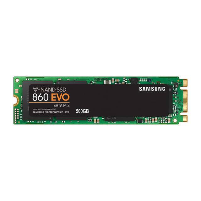 Samsung 860 EVO 500 GB Solid State Drive - M.2 2280 Internal - SATA (SATA/600) MZ-N6E500BW