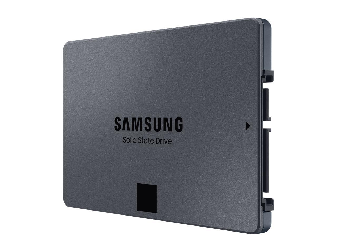 Samsung 870 QVO MZ-77Q4T0B/AM 4 TB Solid State Drive - 2.5 Internal - SATA (SATA/600)"