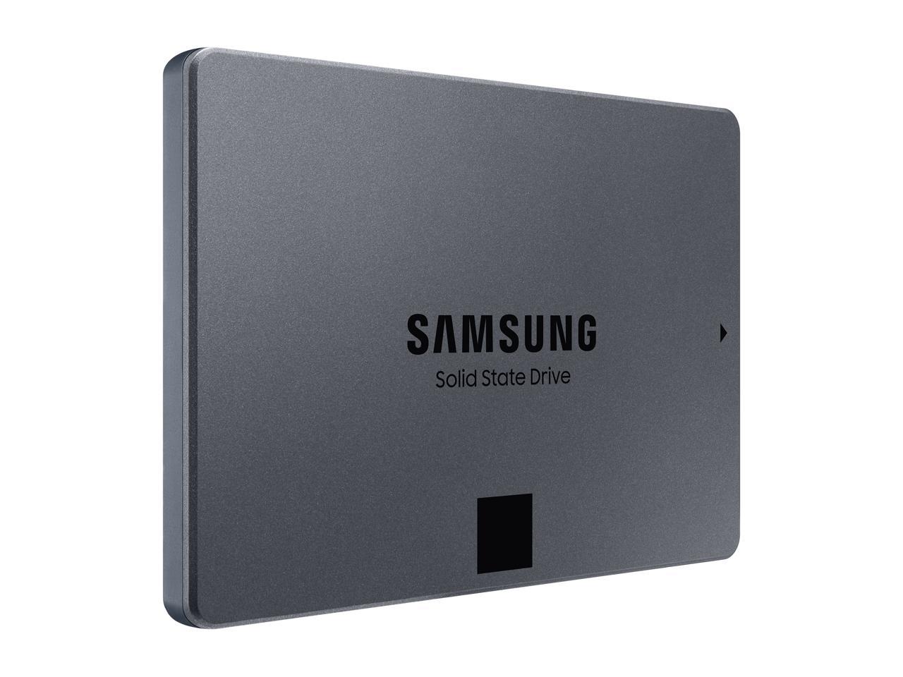 Samsung 870 QVO MZ-77Q4T0B/AM 4 TB Solid State Drive - 2.5 Internal - SATA (SATA/600)"