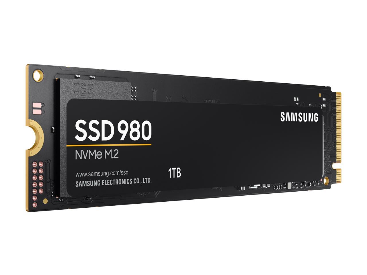 Samsung 980 PCIe 3.0 NVMe Gaming SSD 1TB MZ-V8V1T0B/AM