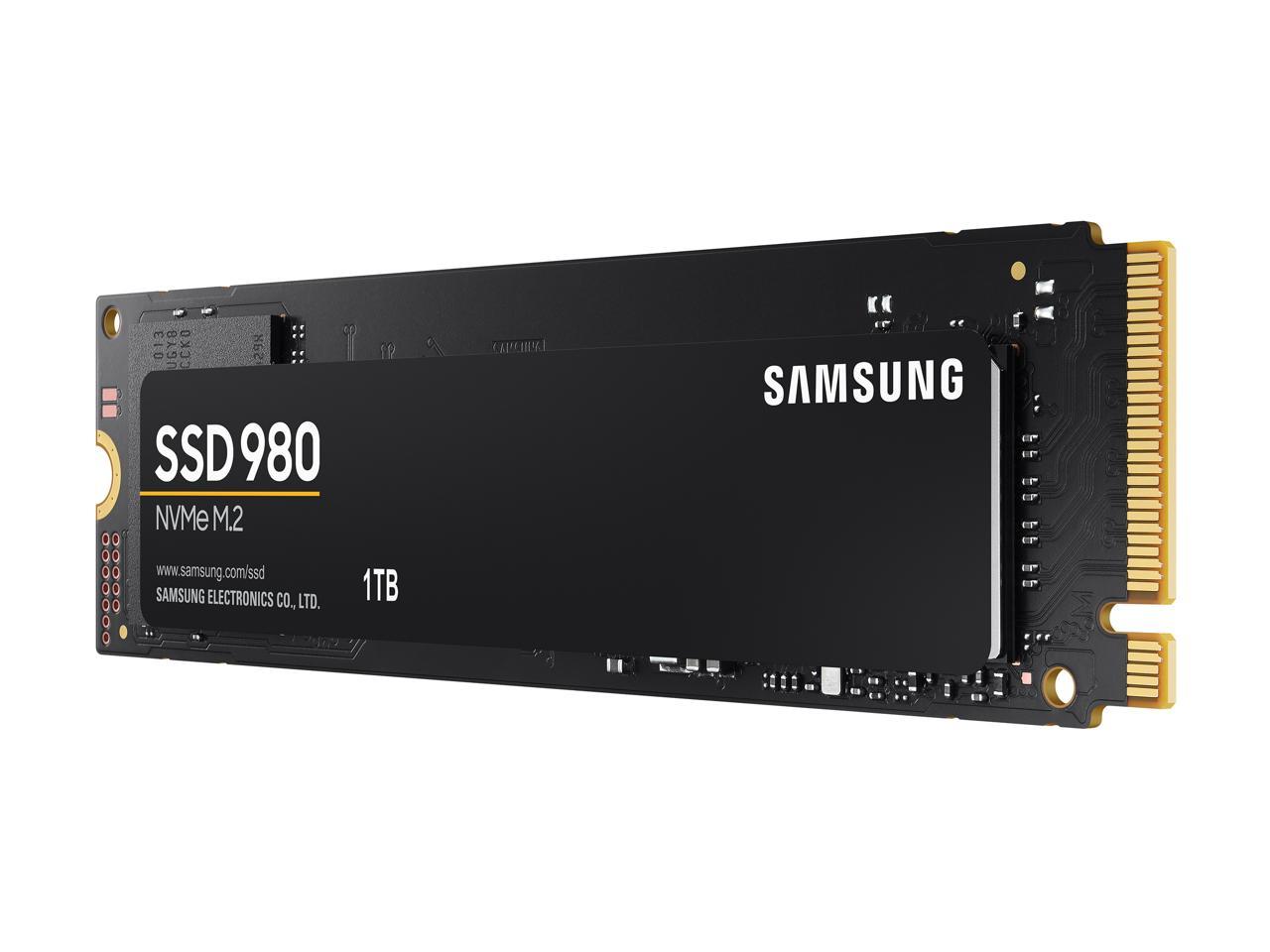 Samsung 980 PCIe 3.0 NVMe Gaming SSD 1TB MZ-V8V1T0B/AM
