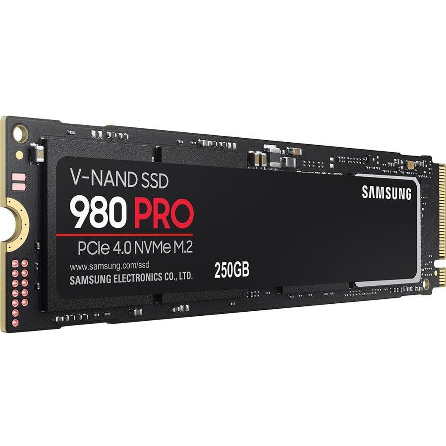 Samsung 980 Pro M.2 2280 250Gb Pci-Express Gen 4.0 X4, Nvme 1.3C Samsung V-Nand Internal Solid State Drive (Ssd) Mz-V8P250B/Am