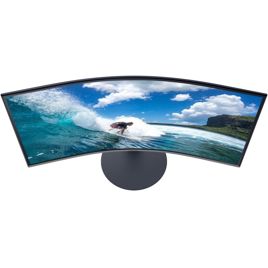 Samsung C27T550FDN 27 Class Full HD Curved Screen Gaming LCD Monitor - 16:9 - Dark Blue Gray" LC27T550FDNXZA
